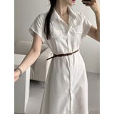 ベルト付きシャツワンピース | Ulysses | 詳細画像4 