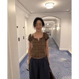チェック柄ブラウス | Ulysses | 詳細画像6