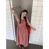 シンプルチェック柄ノースリーブワンピース | Ulysses | 詳細画像1