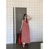シンプルチェック柄ノースリーブワンピース | Ulysses | 詳細画像4