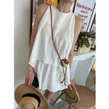 ホワイト | オフショルダートップスショートパンツセットアップ | Ulysses