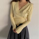 イエロー | Vネックデザインプルオーバー | Ulysses