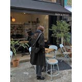 襟付きシングルブレストメルトンミディアム丈コート | Ulysses | 詳細画像8