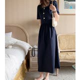 半袖スクエアネックラインワンピース | Ulysses | 詳細画像2 