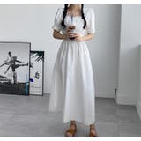 半袖スクエアネックラインワンピース | Ulysses | 詳細画像7 