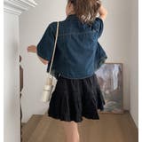 ポケット半袖襟付きデニムトップス | Ulysses | 詳細画像7