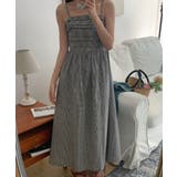 チェック柄キャミワンピース | Ulysses | 詳細画像1 