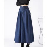 リボンハイウエストデニムスカート | Ulysses | 詳細画像5 