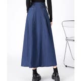 リボンハイウエストデニムスカート | Ulysses | 詳細画像6 