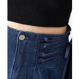 リボンハイウエストデニムスカート | Ulysses | 詳細画像7 