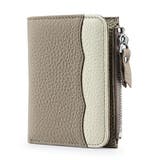 グレージュ | 合成皮革二つ折りミニ財布 | Ulysses