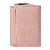 ピンク | ミニカラフル合成皮革3つ折り財布 | Ulysses