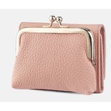 ピンク | 合成皮革3つ折ミニ財布 | Ulysses