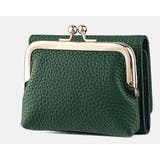 グリーン | 合成皮革3つ折ミニ財布 | Ulysses