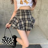 ファッションハイウエストチェック柄ショートスカート | Ulysses | 詳細画像7 