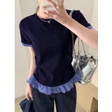 デザインクルーネック半袖配色TEE | Ulysses | 詳細画像8 
