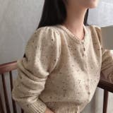 クルーネック長袖シングルブレストニットカーディガン | Ulysses | 詳細画像4 