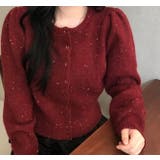 クルーネック長袖シングルブレストニットカーディガン | Ulysses | 詳細画像8 