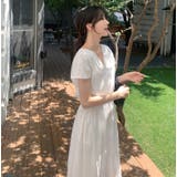 Vネックドローストリング半袖ポケット付きワンピース | Ulysses | 詳細画像2 