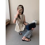 デザインクルーネック半袖トップス | Ulysses | 詳細画像4 