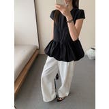 デザインクルーネック半袖トップス | Ulysses | 詳細画像7 