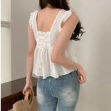 袖なしリボンショートトップス | Ulysses | 詳細画像2 