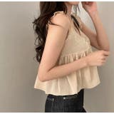 袖なしリボンショートトップス | Ulysses | 詳細画像5 