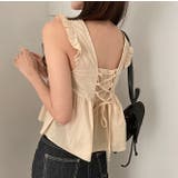 袖なしリボンショートトップス | Ulysses | 詳細画像6 