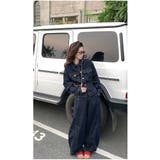 ブルー | シングルブレストポケット付きデニム2点セットアップ | Ulysses