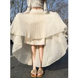 ハイウエストゴム付きチュールロングスカート | Ulysses | 詳細画像4 