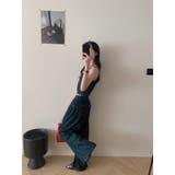 シングルブレストキャミソールワイドパンツデニムセットアップ | Ulysses | 詳細画像2 