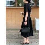 Vネックシングルブレストリボン半袖ワンピース | Ulysses | 詳細画像6 