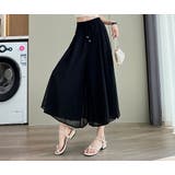 ゴム付きドローストリングチュールワイドレッグ | Ulysses | 詳細画像4 