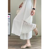 ゴム付きドローストリングチュールワイドレッグ | Ulysses | 詳細画像8 