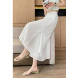 ゴム付きドローストリングチュールワイドレッグ | Ulysses | 詳細画像9 