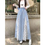 レース切り替えロングスカート | Ulysses | 詳細画像8