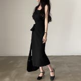 リボン袖なしロングワンピース | Ulysses | 詳細画像3 