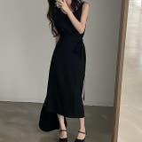 リボン袖なしロングワンピース | Ulysses | 詳細画像4 