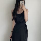 リボン袖なしロングワンピース | Ulysses | 詳細画像5 