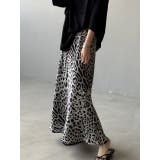 ヒョウ柄スリットゴム付きスカート | Ulysses | 詳細画像8 