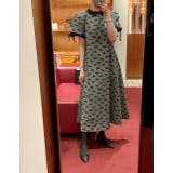 レース付きクルーネック半袖ベルト付きワンピース | Ulysses | 詳細画像8 