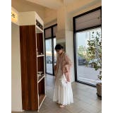 ハイウエストレース付きゴム付き切り替えスカート | Ulysses | 詳細画像7 