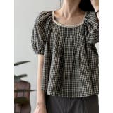 スクエアネックラインパフスリーブトップス | Ulysses | 詳細画像2 