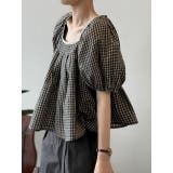 スクエアネックラインパフスリーブトップス | Ulysses | 詳細画像9 