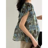 クルーネックフリルスリーブリボントップス | Ulysses | 詳細画像2 