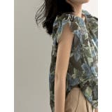 クルーネックフリルスリーブリボントップス | Ulysses | 詳細画像8 