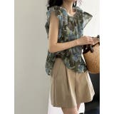 クルーネックフリルスリーブリボントップス | Ulysses | 詳細画像9 