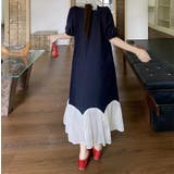 チュール切り替え半袖ロングワンピース | Ulysses | 詳細画像9 