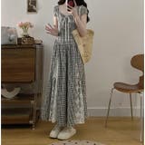 リボンレース切り替え半袖ワンピース | Ulysses | 詳細画像1 