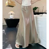 モカ | ゴム付きマーメイド フィッシュテールススカート | Ulysses